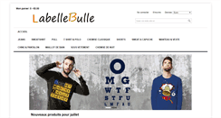 Desktop Screenshot of labellebulle.fr